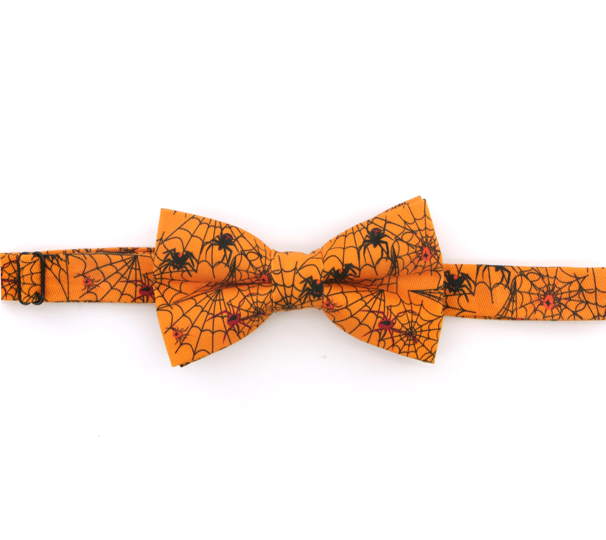 OCIA Cotton Festival Pattern Printed Bow Tie Adjustable Pre-tied Bowtie for Mens - Image 7