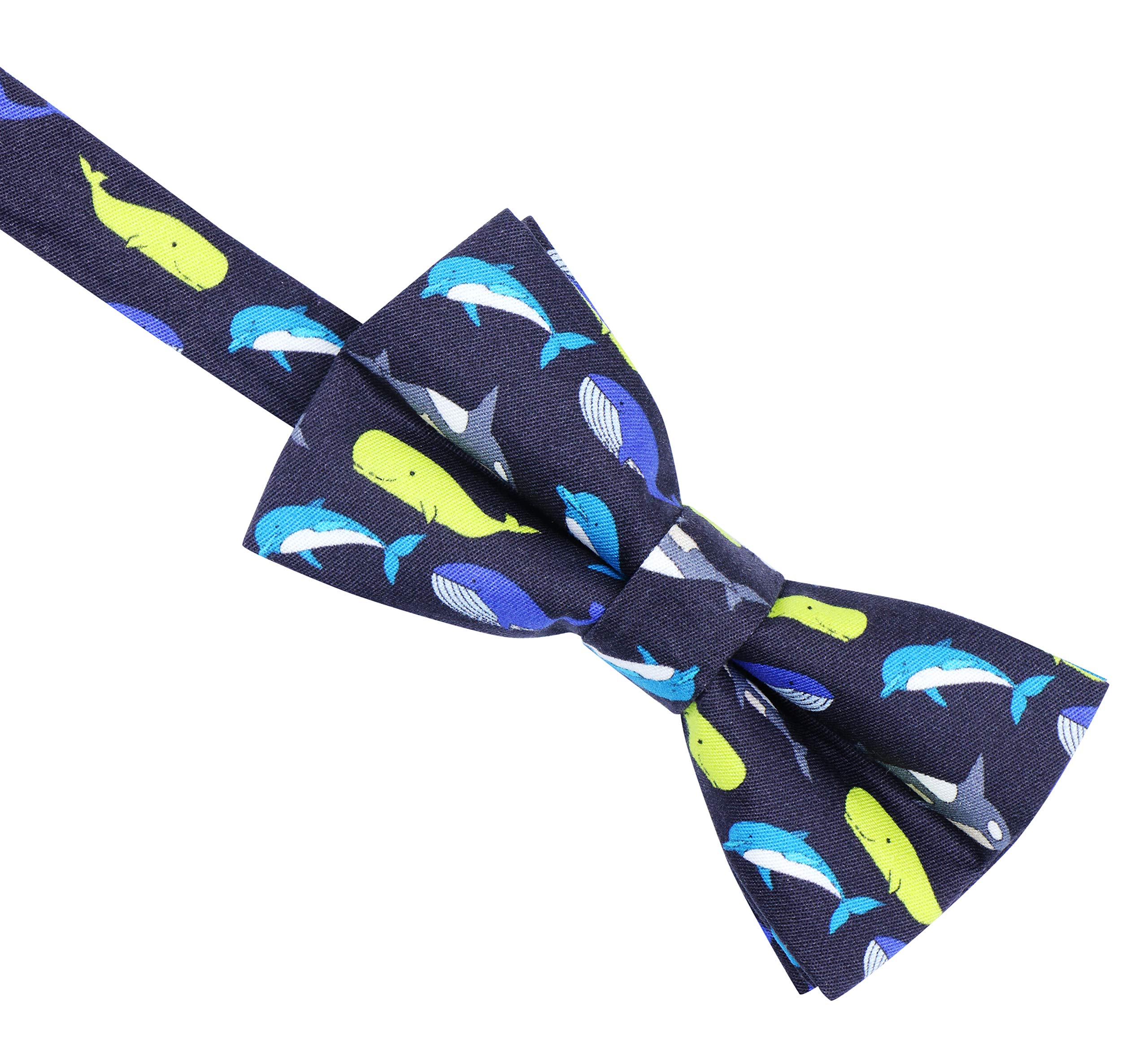 OCIA Cute Pattern Pre-tied Bow Tie Adjustable Bowties for Adult & Children - Image 3