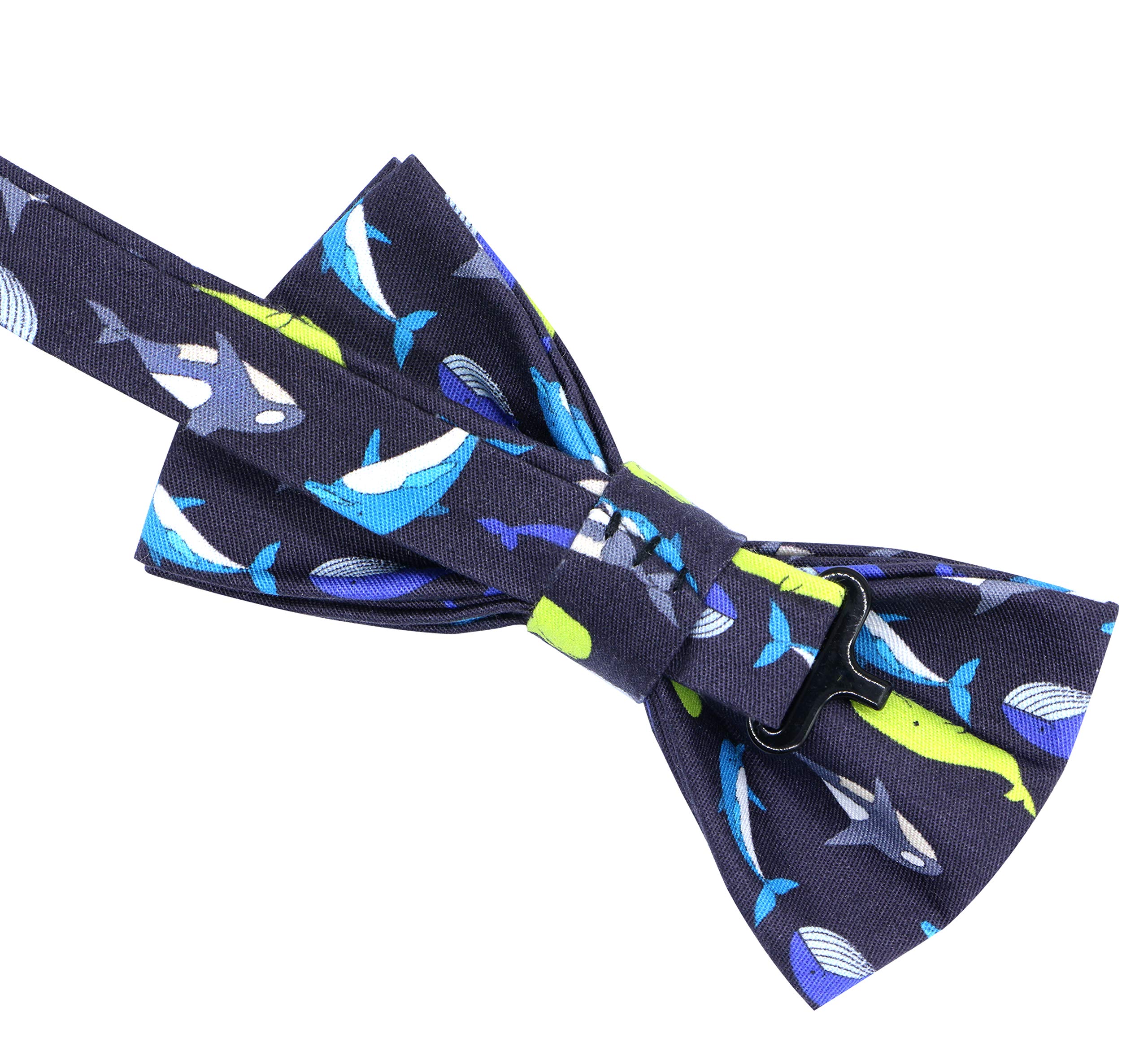 OCIA Cute Pattern Pre-tied Bow Tie Adjustable Bowties for Adult & Children - Image 4