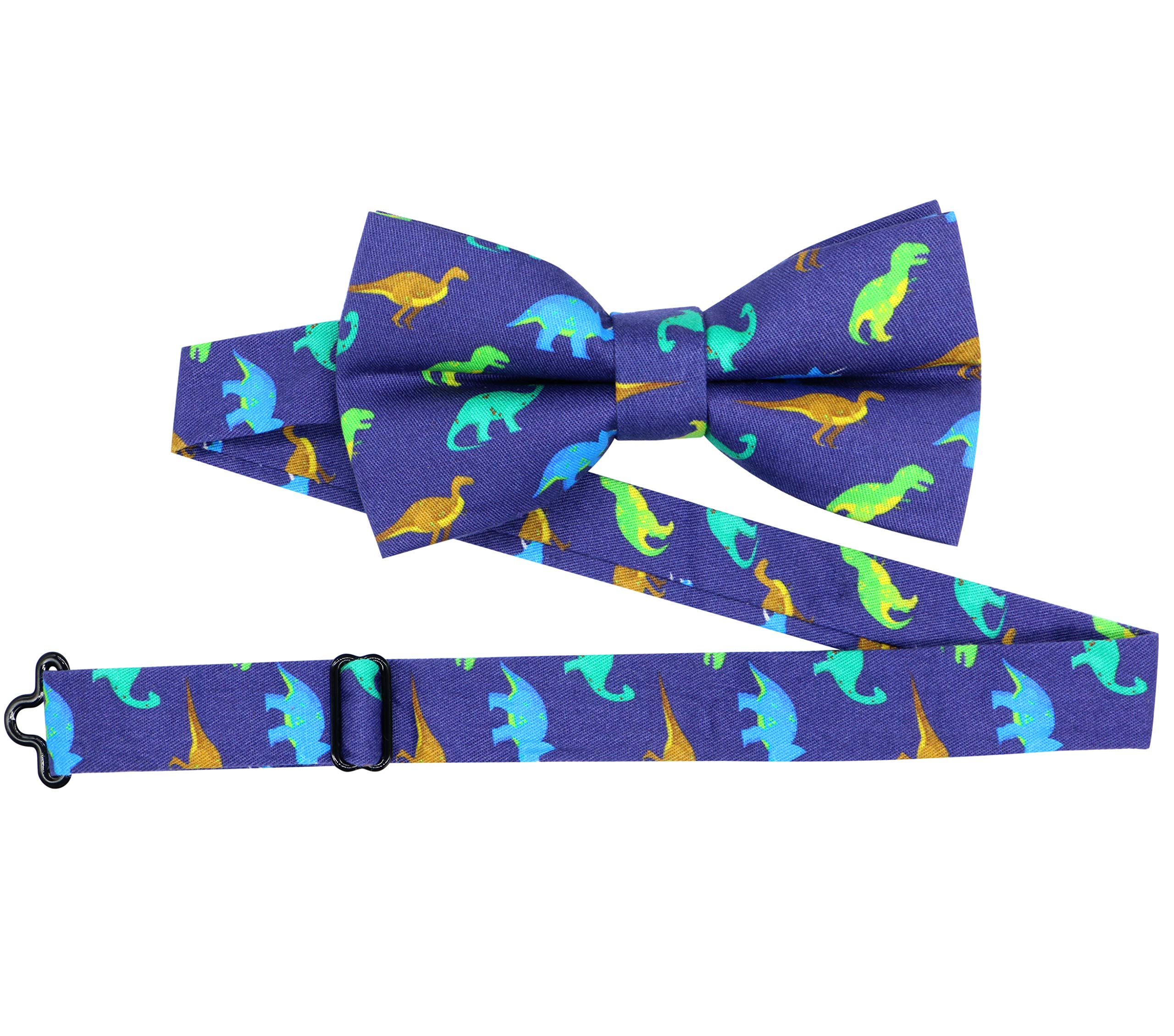 OCIA Cute Pattern Pre-tied Bow Tie Adjustable Bowties for Adult & Children - Image 4