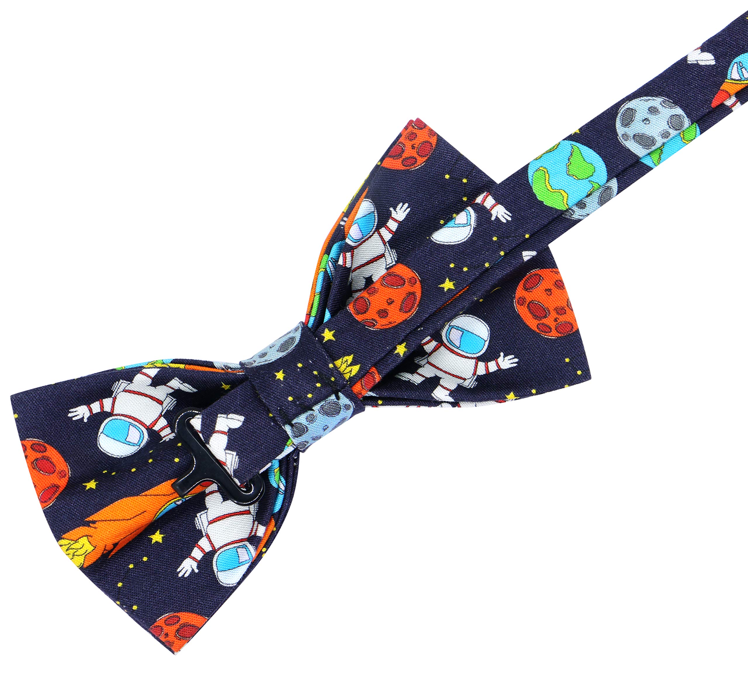 OCIA Cute Pattern Pre-tied Bow Tie Adjustable Bowties for Adult & Children - Image 3