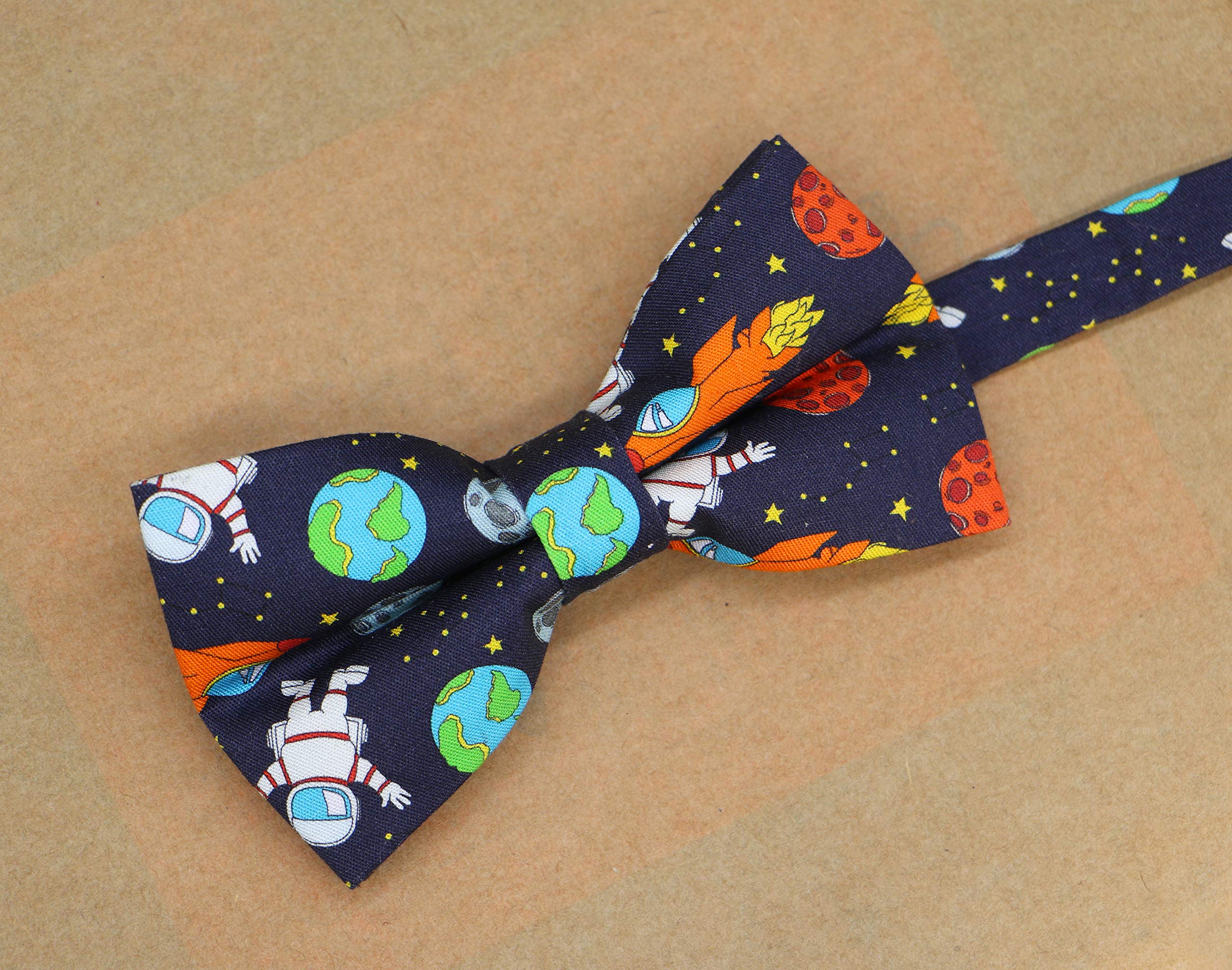 OCIA Cute Pattern Pre-tied Bow Tie Adjustable Bowties for Adult & Children - Image 5