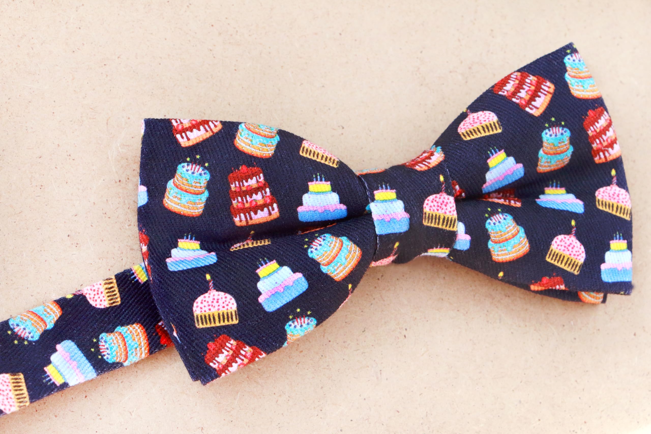 OCIA Cute Pattern Pre-tied Bow Tie Adjustable Bowties for Adult & Children - Image 4