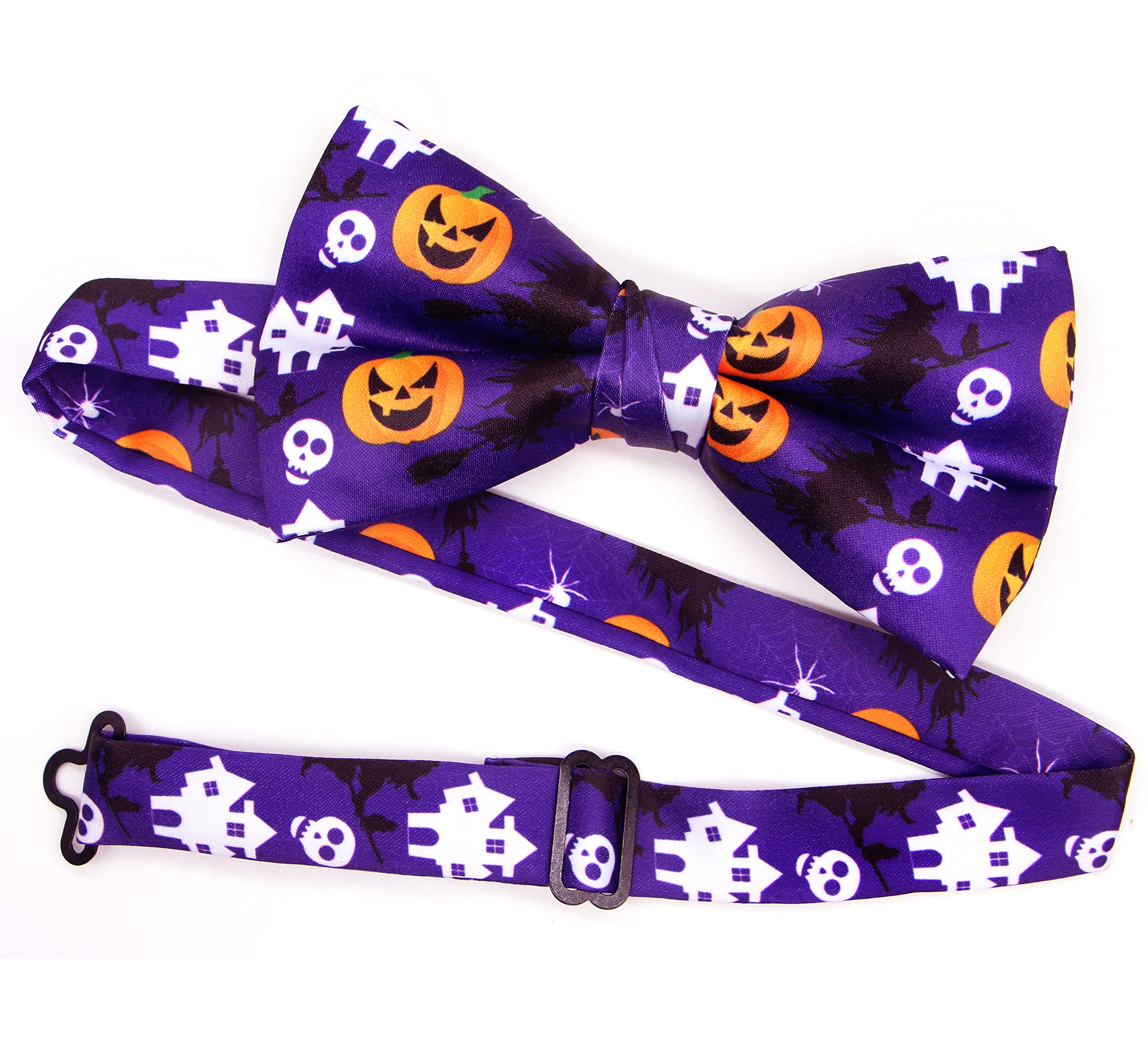 OCIA Holiday Pre-Tied Bowtie Christmas Halloween Festival Pattern Bow Tie for Men Boys - Image 3