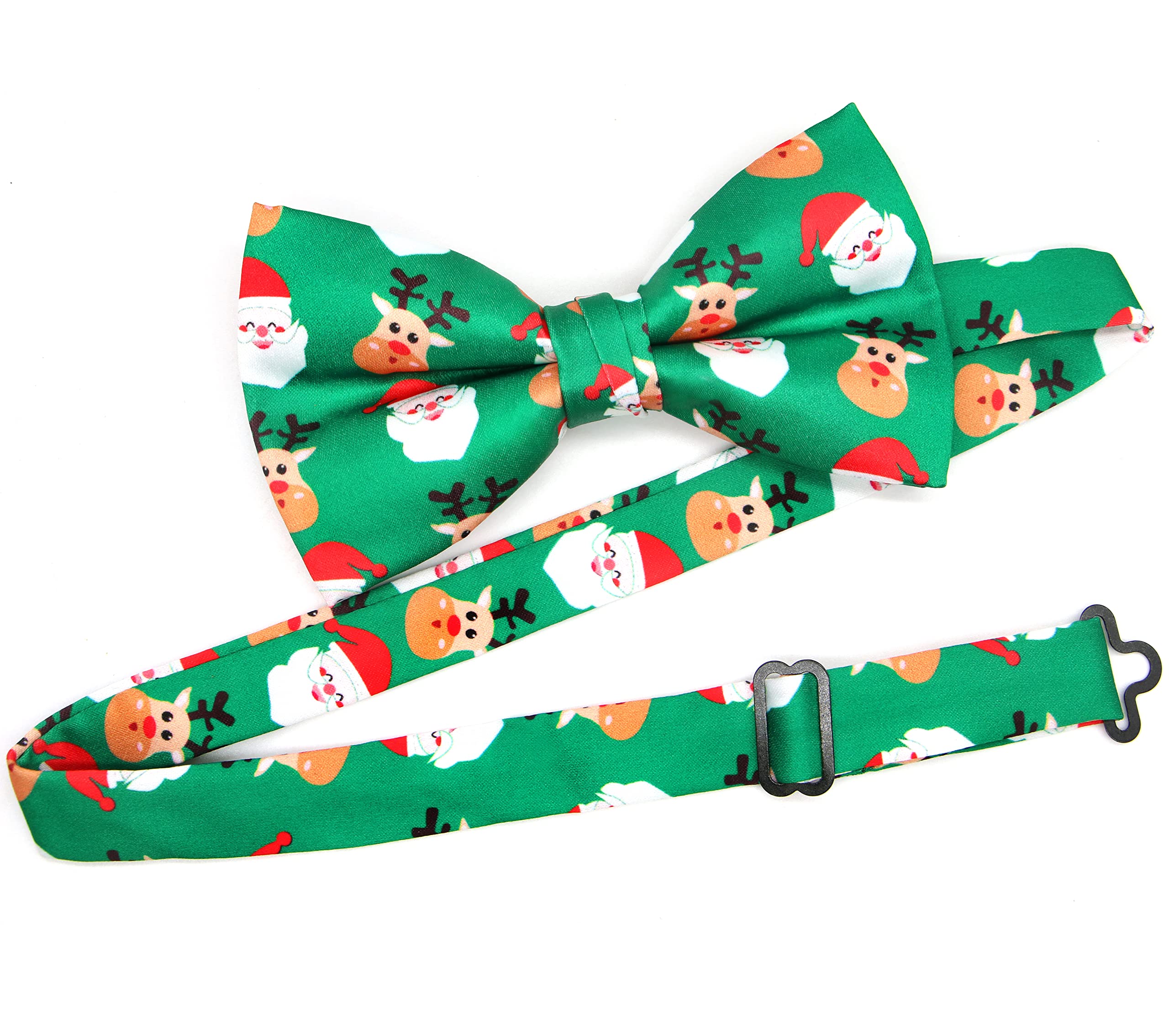 OCIA Holiday Pre-Tied Bowtie Christmas Halloween Festival Pattern Bow Tie for Men Boys - Image 3