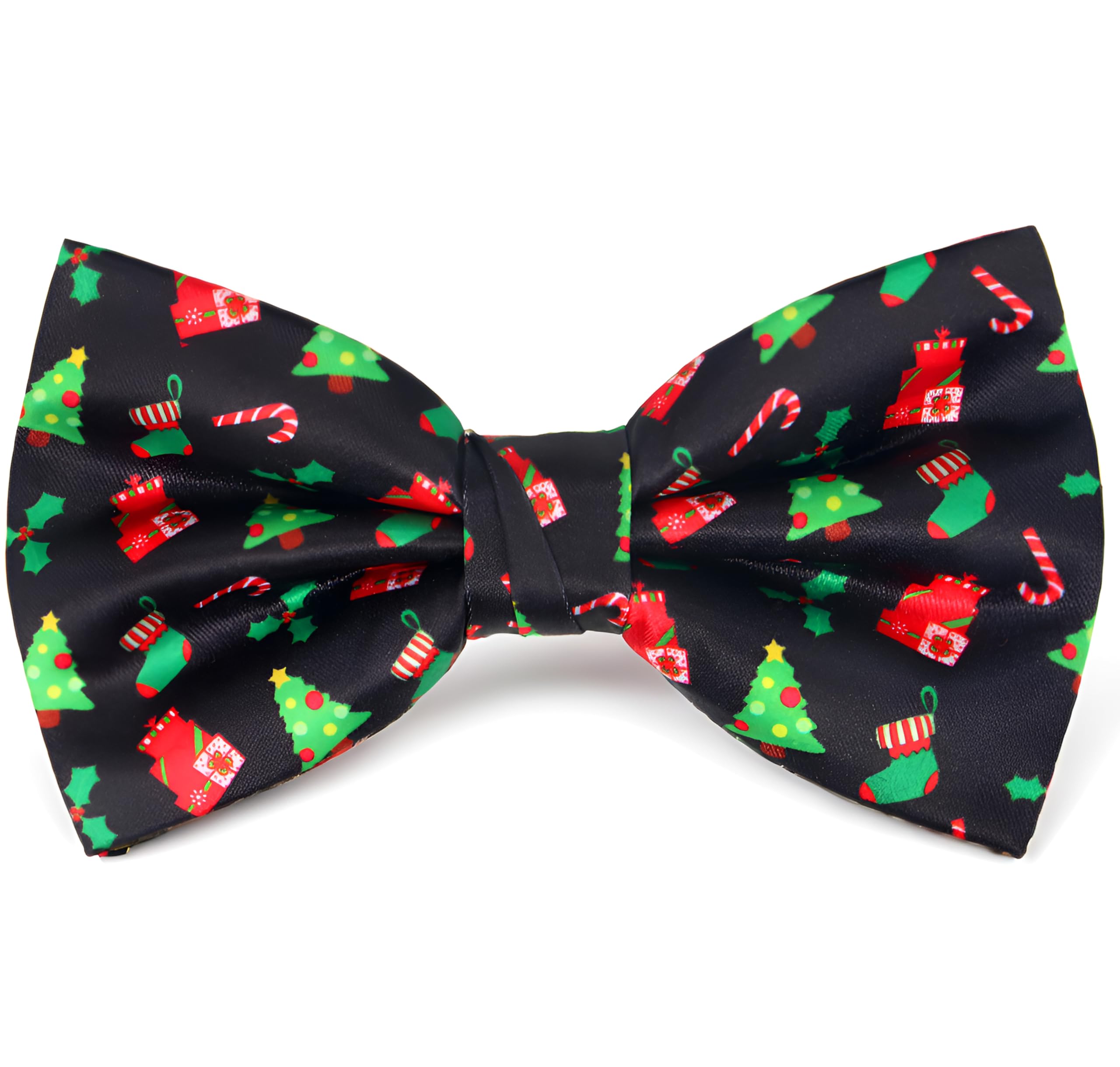 OCIA Holiday Pre-Tied Bowtie Christmas Halloween Festival Pattern Bow Tie for Men Boys - Image 4