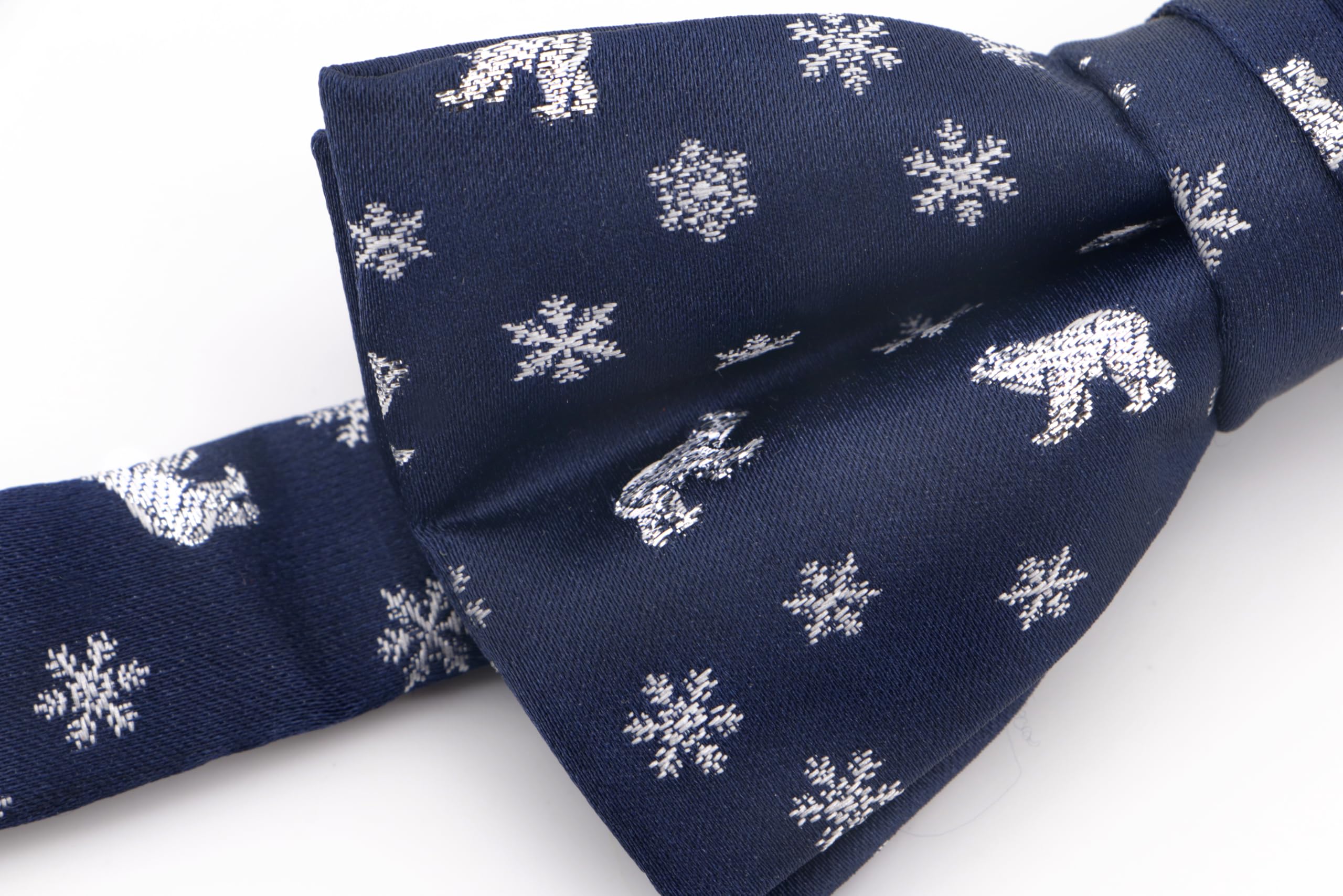 OCIA Holiday Pre-Tied Bowtie Christmas Halloween Festival Pattern Bow Tie for Men Boys - Image 4