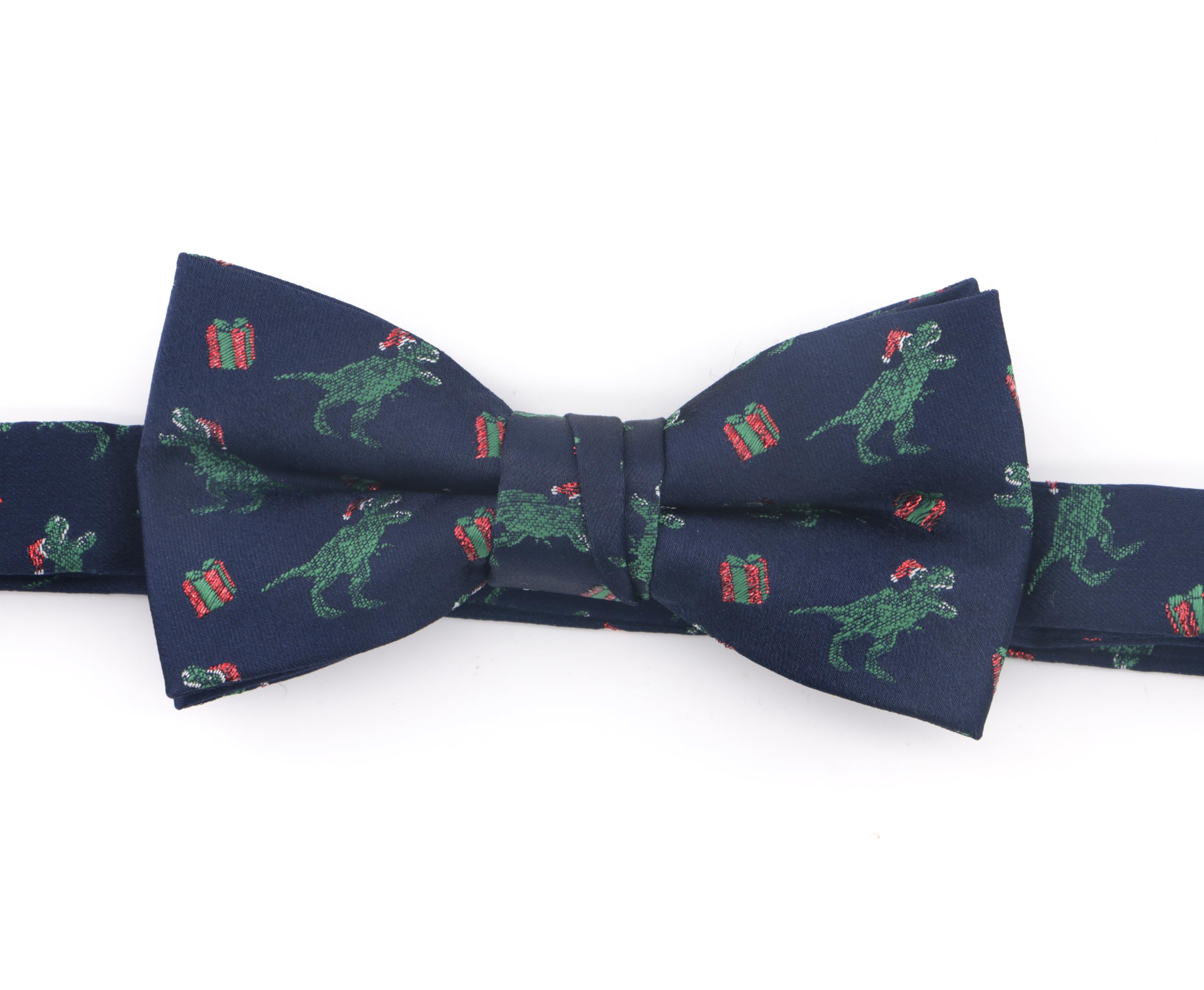 OCIA Holiday Pre-Tied Bowtie Christmas Halloween Festival Pattern Bow Tie for Men Boys - Image 3