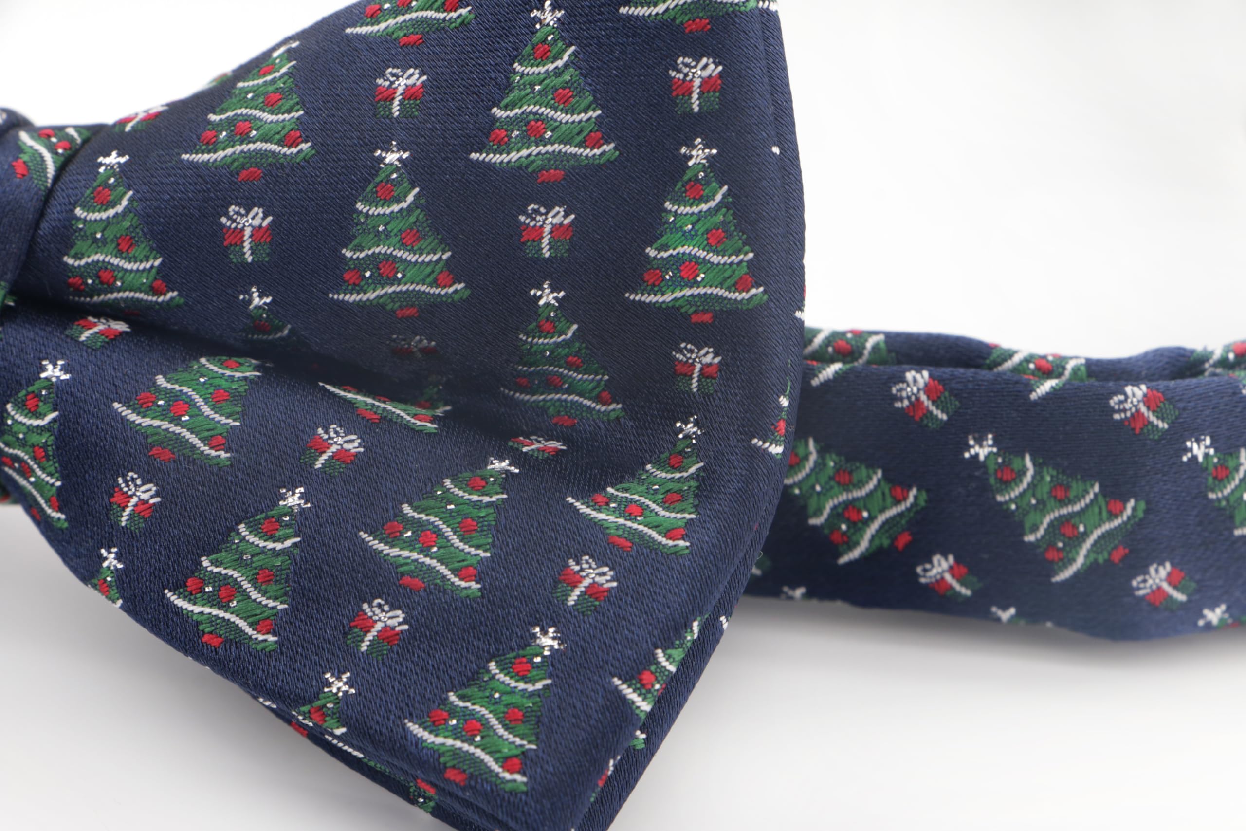 OCIA Holiday Pre-Tied Bowtie Christmas Halloween Festival Pattern Bow Tie for Men Boys - Image 4