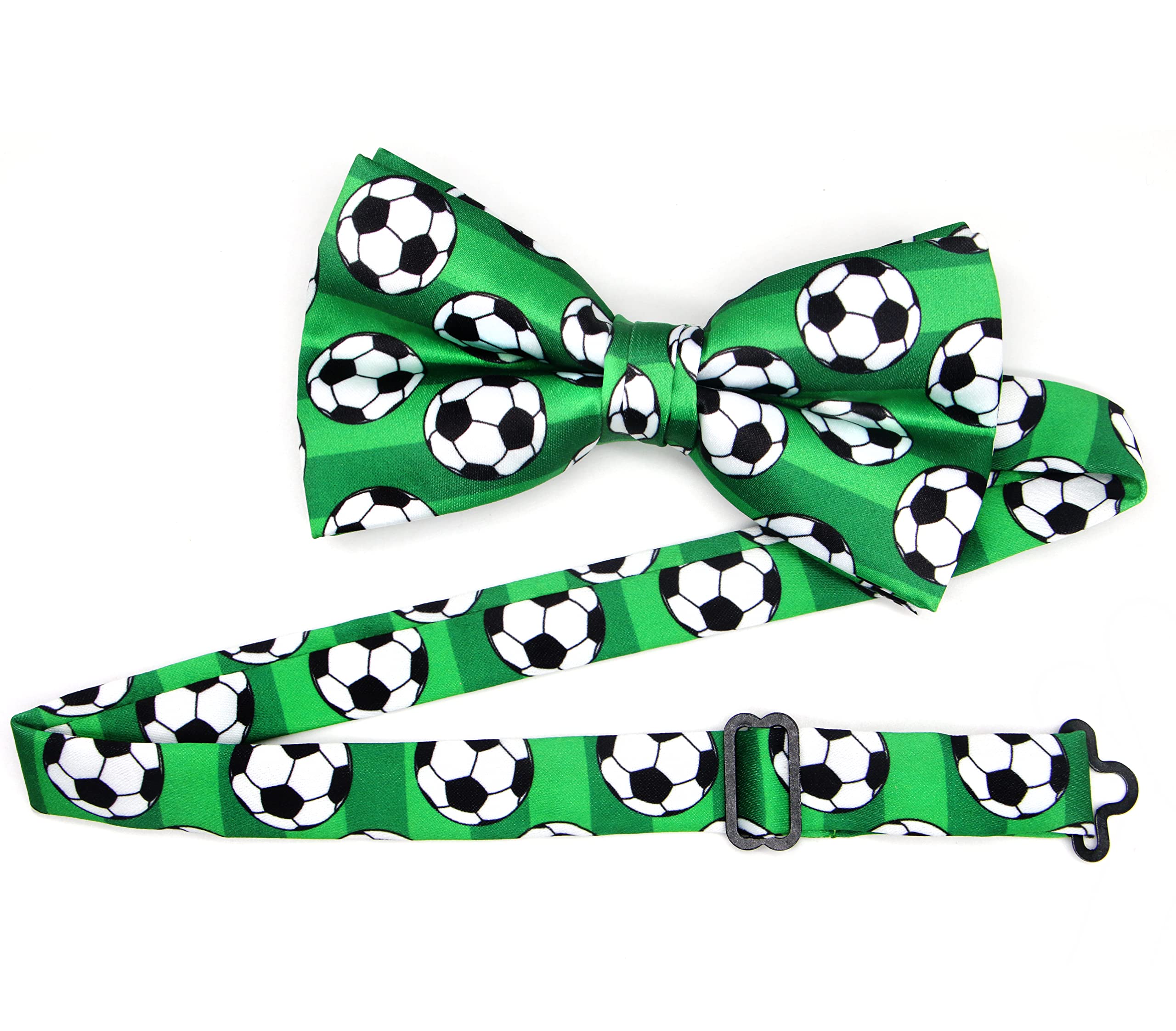 OCIA Holiday Pre-Tied Bowtie St Patricks Day Easter Clover Leaves Festival Fun Pattern Bow tie for Mens - Image 5