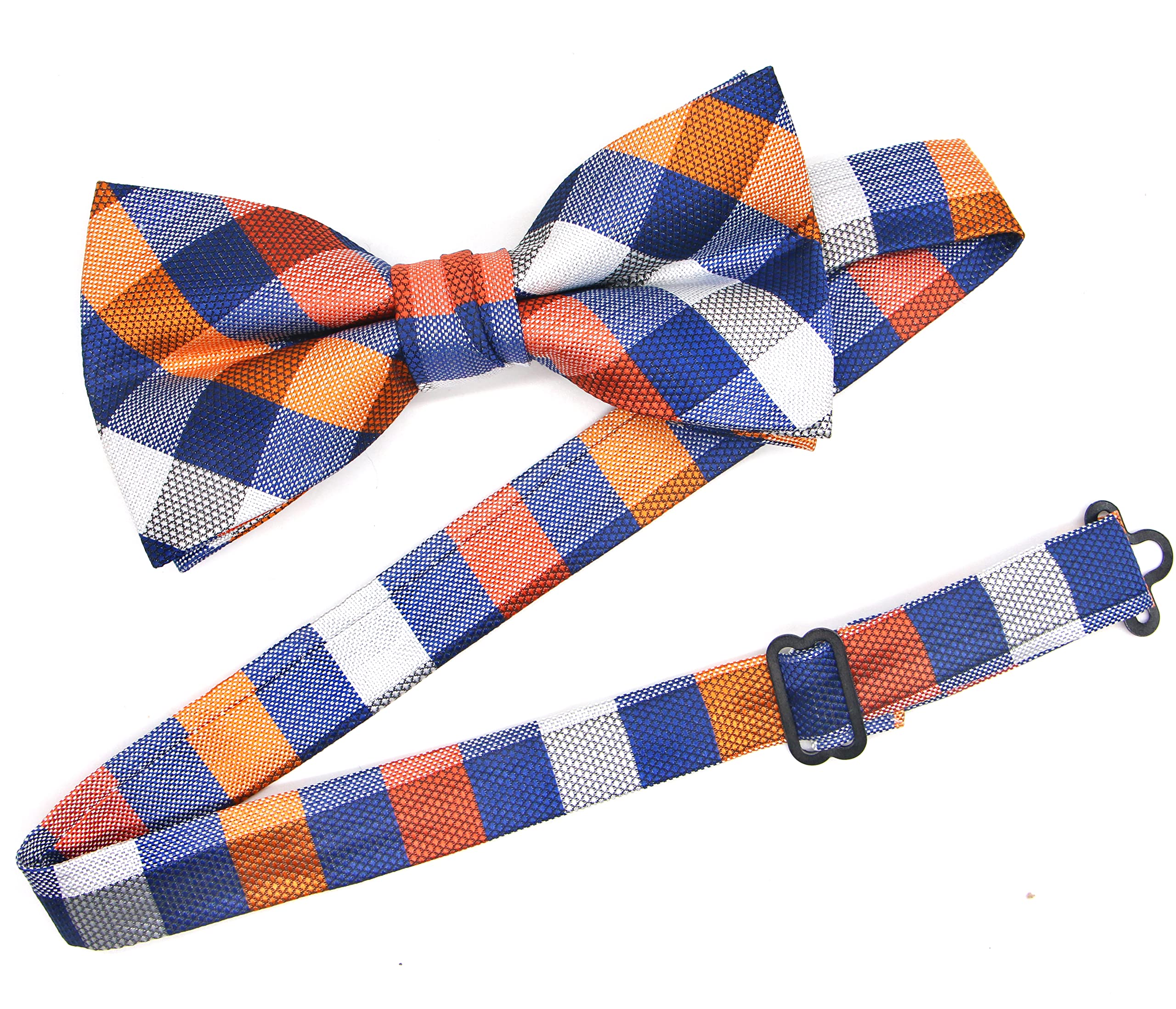 OCIA Men's Fun Pattern Pre-Tied Bow Tie Animal Music Plaid Floral Bowtie for Mens Boys - Image 4